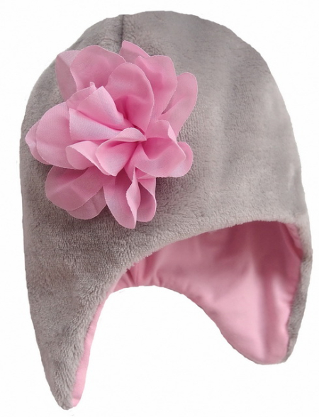 Mütze Flower/Light Pink