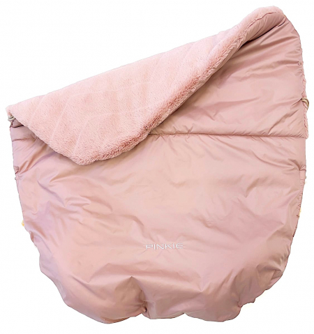 Warme zubindbare Decke  Pinkie Fur Pink