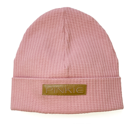 Mütze Label Pink